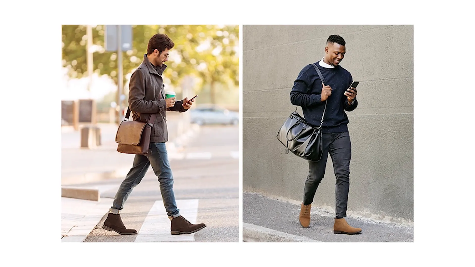 Brown suede chukka boots