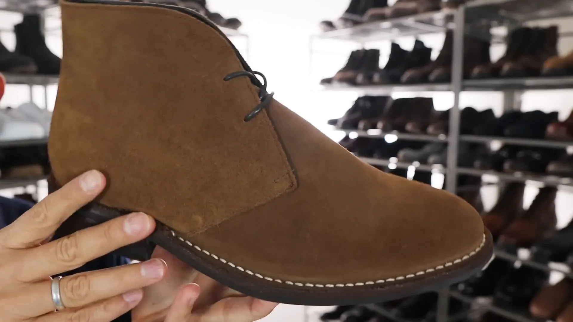 Chukka boots in different colors