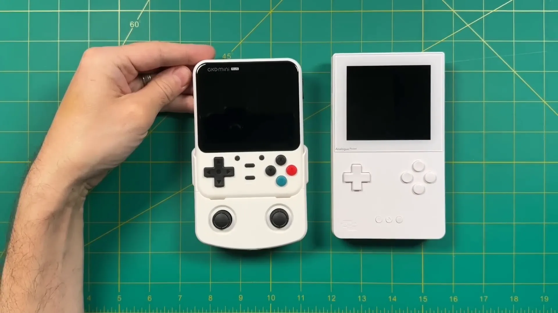 GKD Mini Plus compared to other handhelds