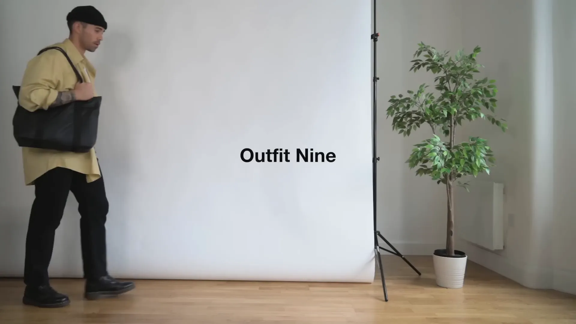 Streetwear outfit with graphic hoodie and cargo joggers