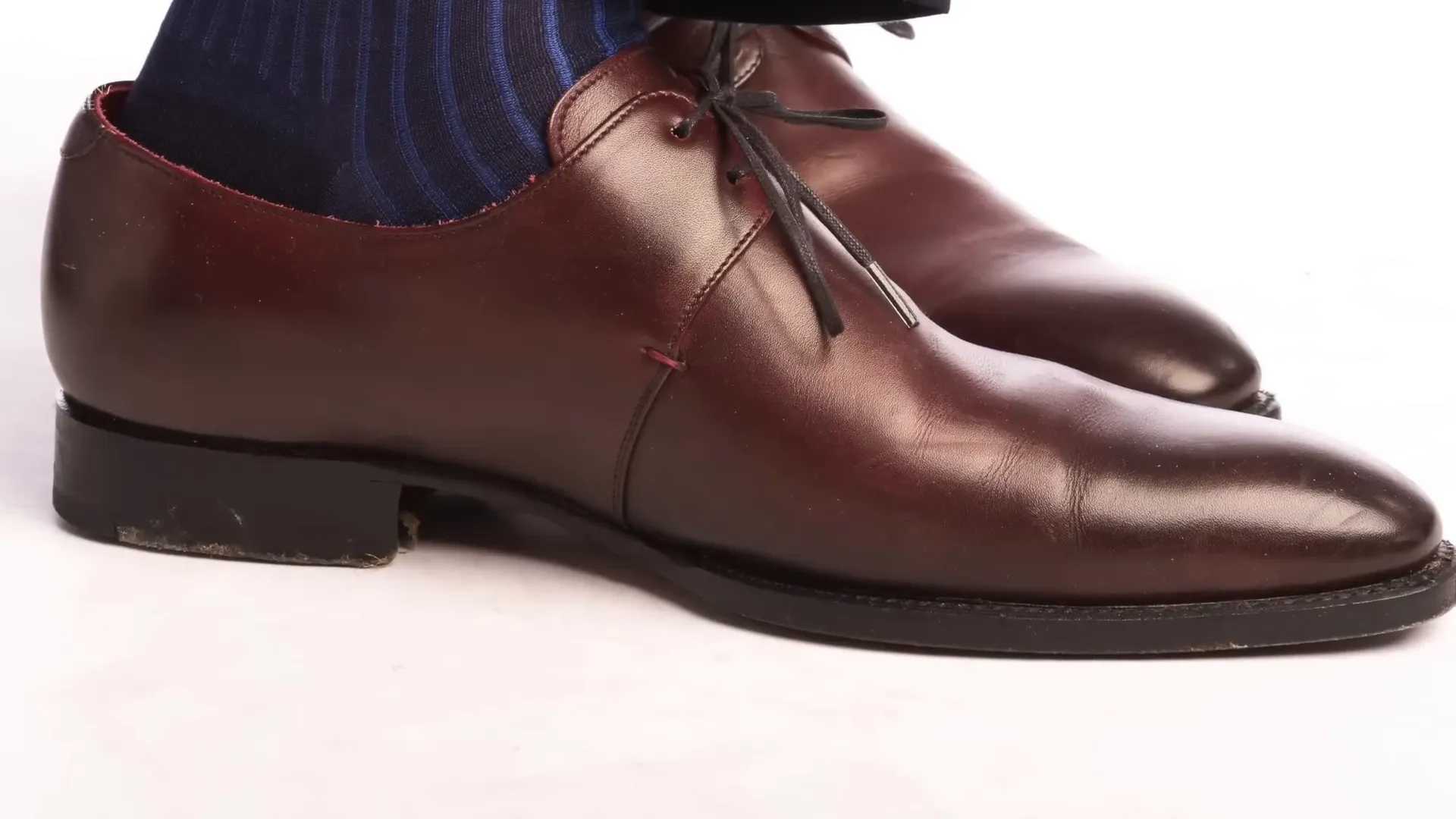 Business Suit with Brown Shoes
