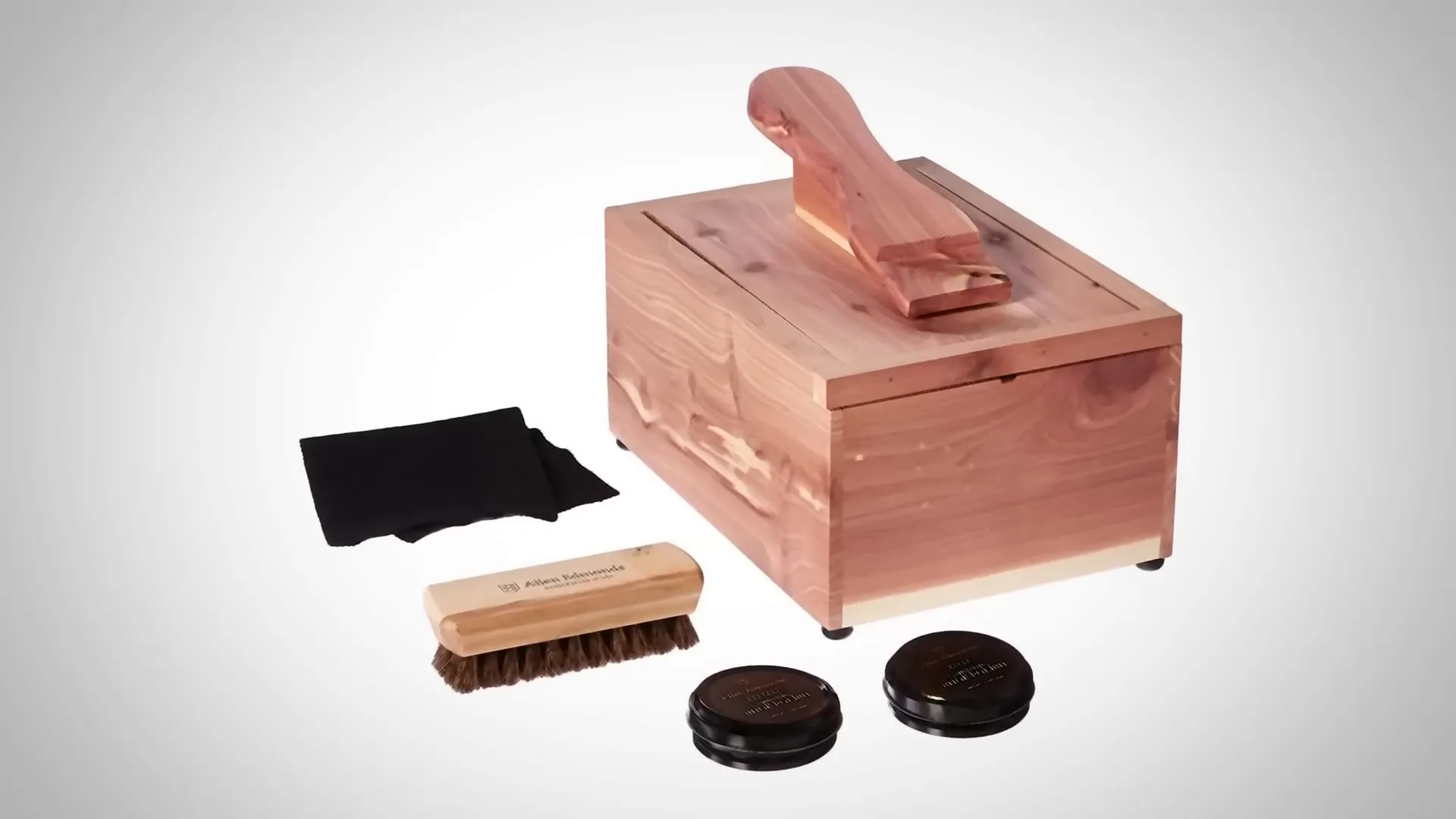 Displaying essential boot care tools