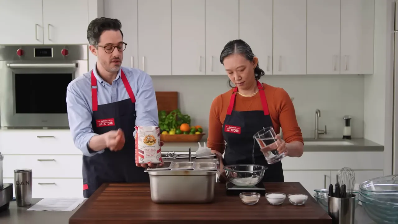 Tangzhong thickened mixture ready to add to dough