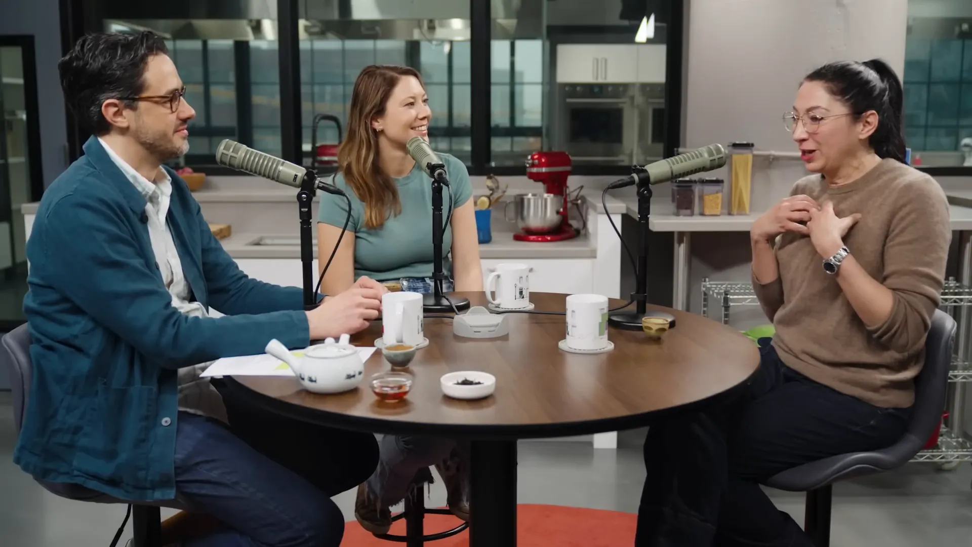 Gesine discussing her Vermont homestead and garden