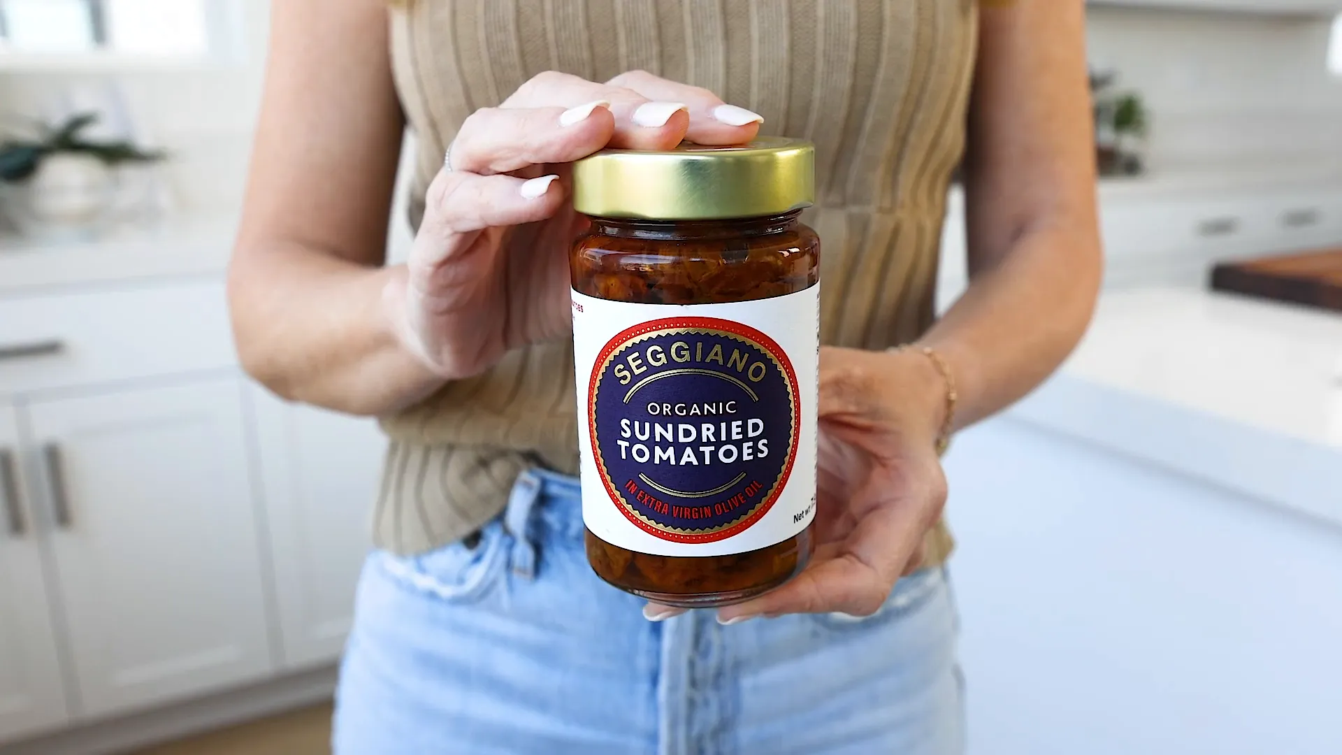 Fresh sun-dried tomatoes.