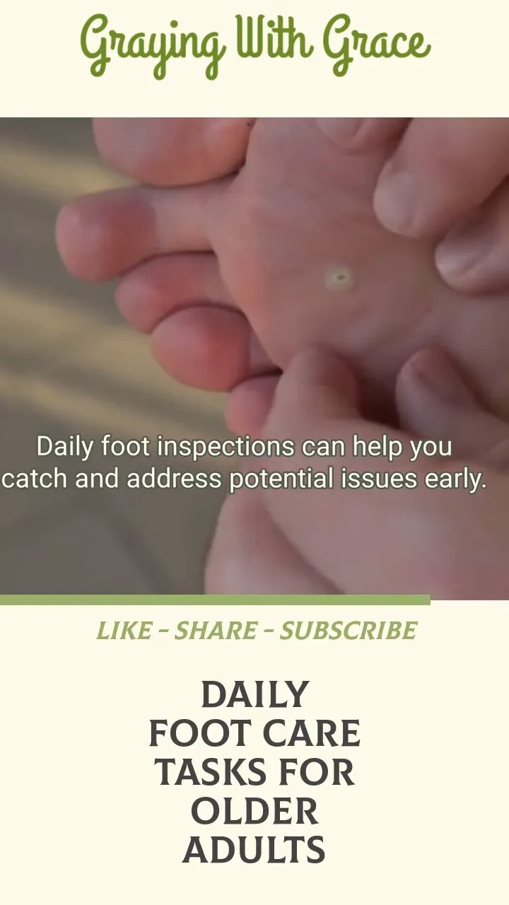 Close-up of the sole of a foot with a small circular spot being examined by fingers