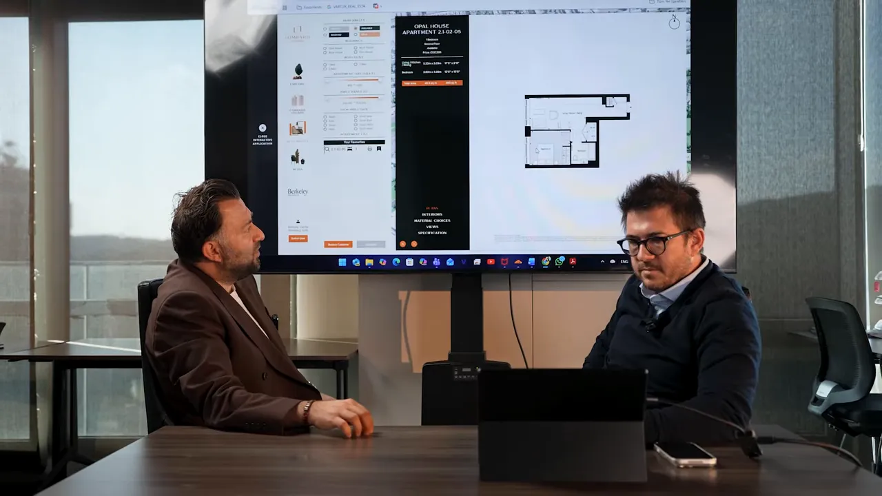 Londra emlak yatırımında proje planı ve detaylar inceleniyor