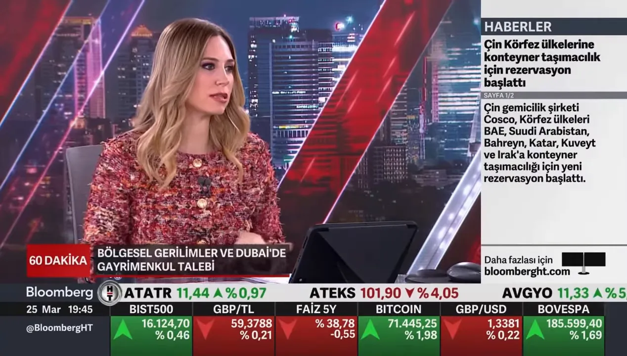 BloombergHT&rsquo;de Dubai gayrimenkul g&uuml;ndemi konuşuluyor