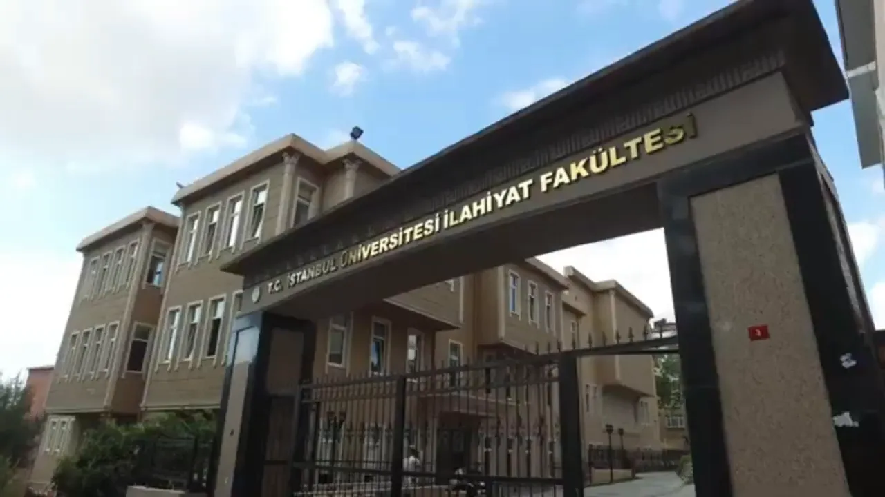 entrance gate of Istanbul University Ilahiyat (Faculty of Theology)