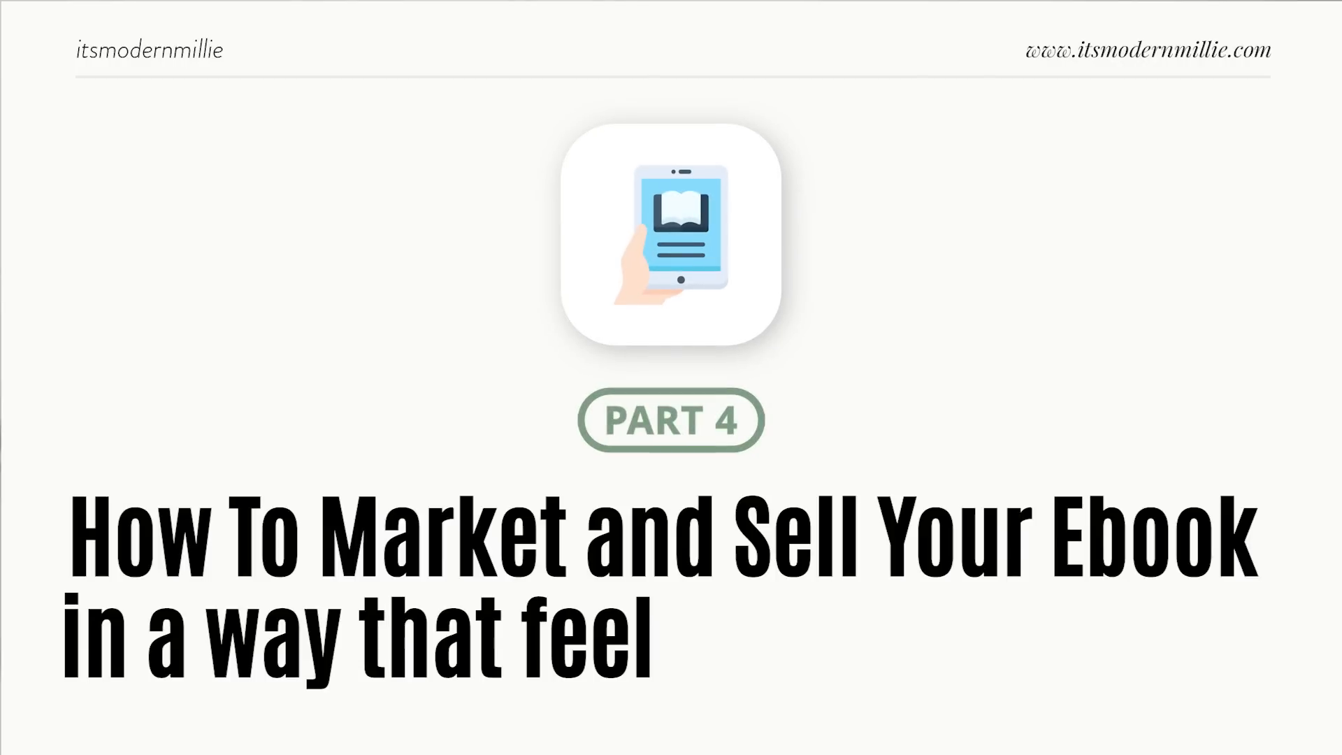 Marketing strategies for eBooks