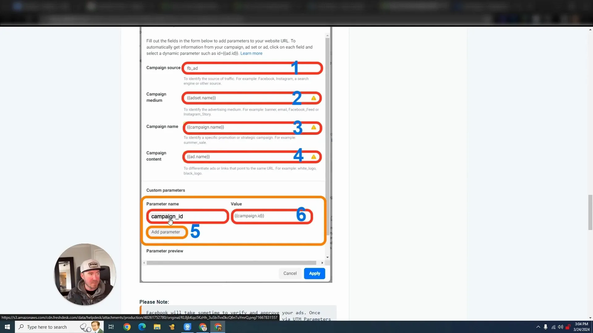 Facebook Ads Tracking Setup