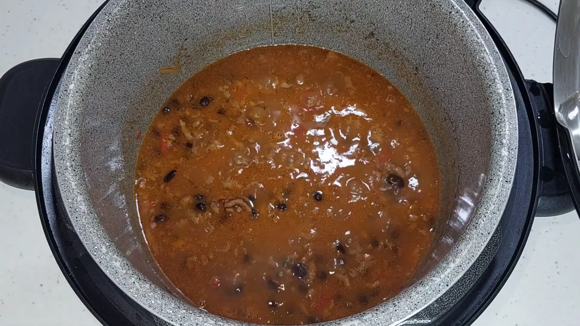 Chili cocinándose