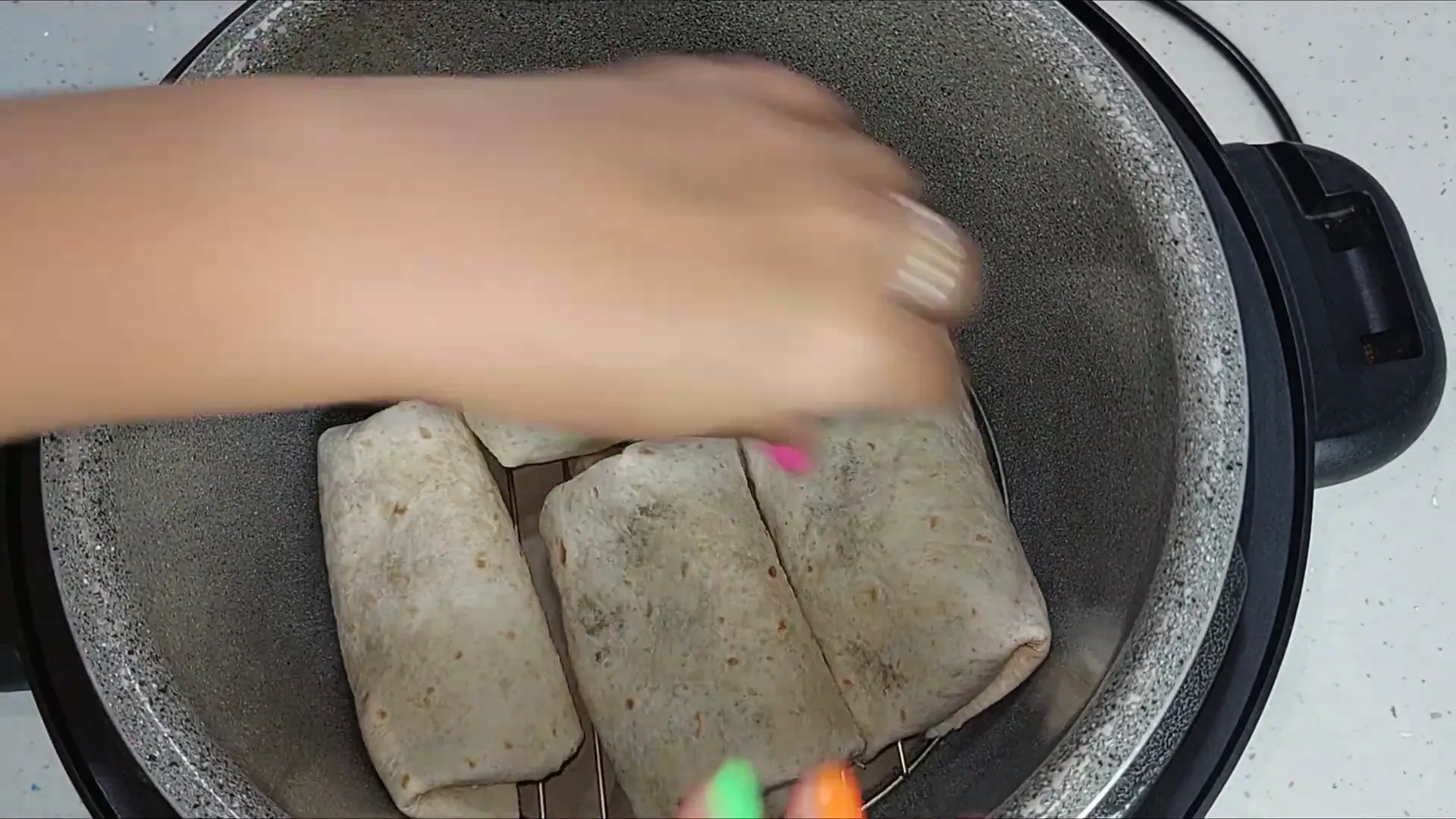 Tortillas cocinándose