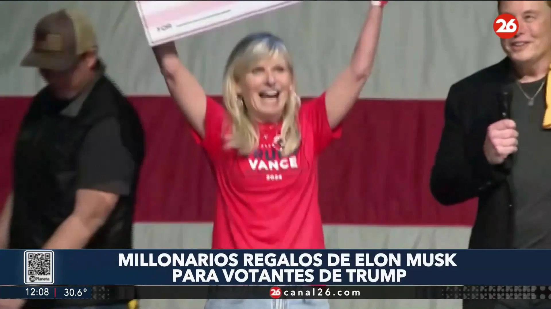 Votante ganadora del millón de dólares