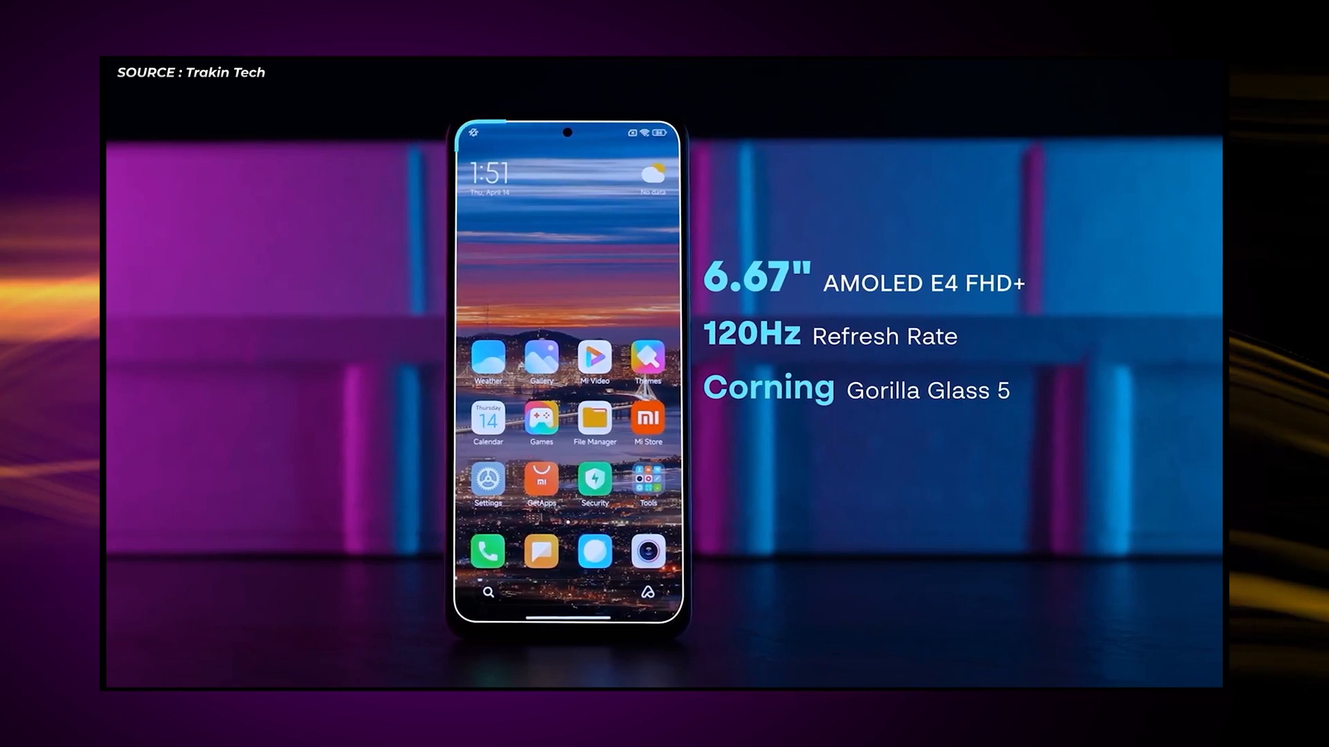 POCO F4 display features