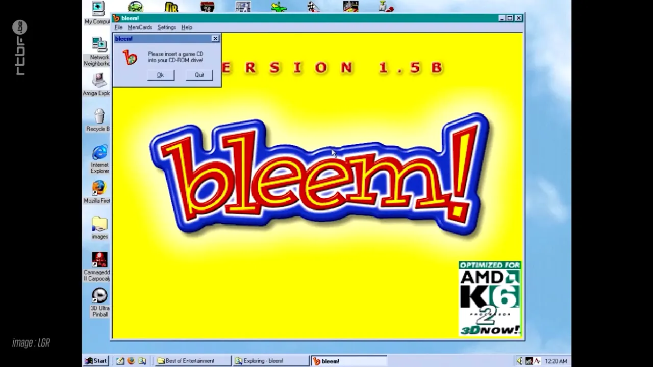 Exemple d'émulateur sur smartphone