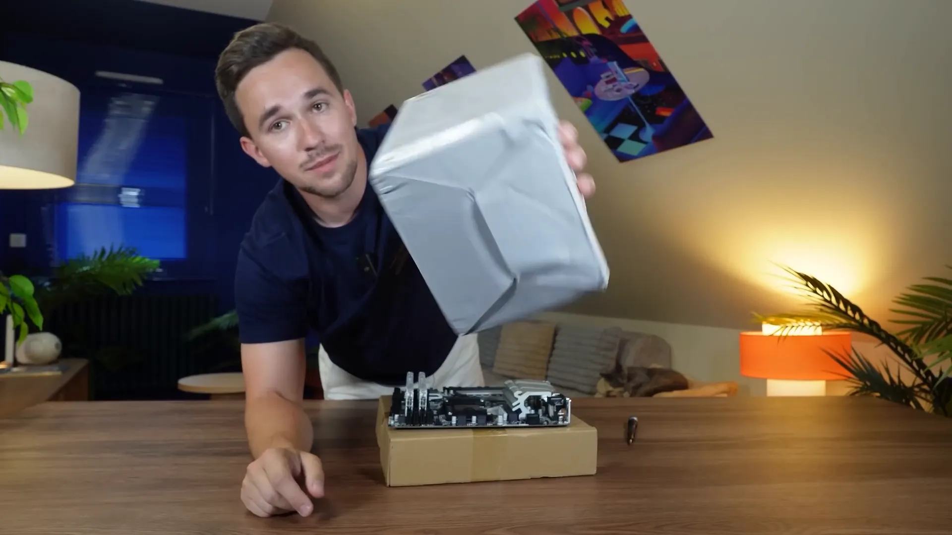 Ventirad Hbo dans sa boîte, pas parfaitement neuf