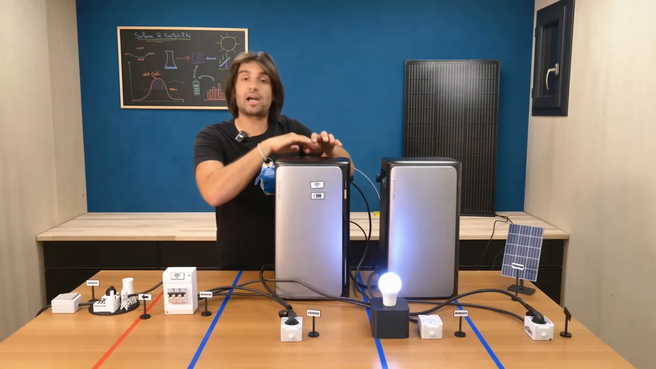 Branchement direct sur la batterie pour fournir de l'électricité lors d'une coupure