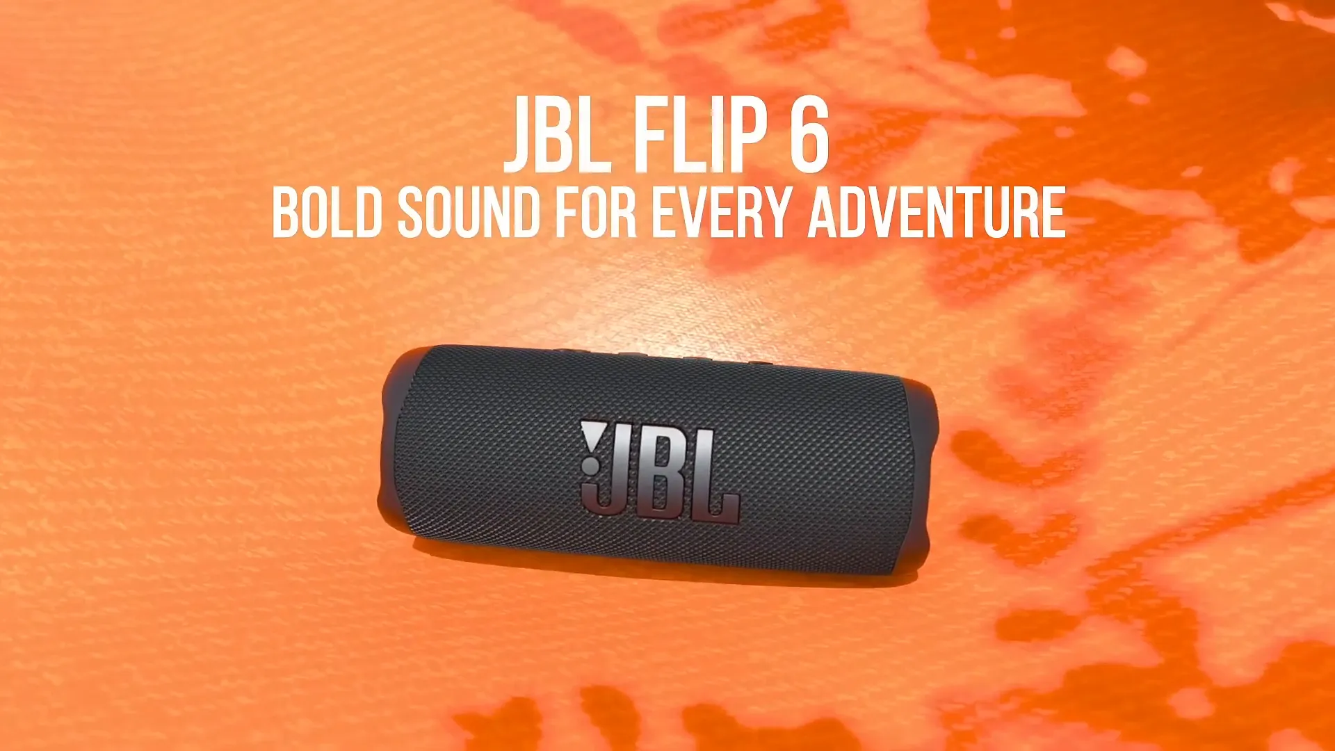 JBL Flip 6 - Design robuste