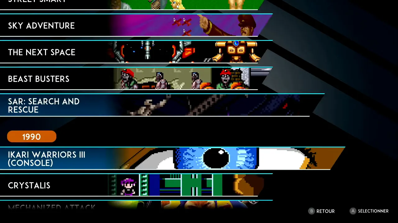 Liste des jeux de la compilation SNK 40th Anniversary Collection