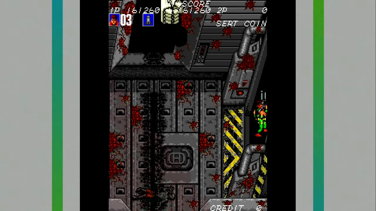 Gameplay vertical de SAR Search And Rescue avec soldat vert et explosion