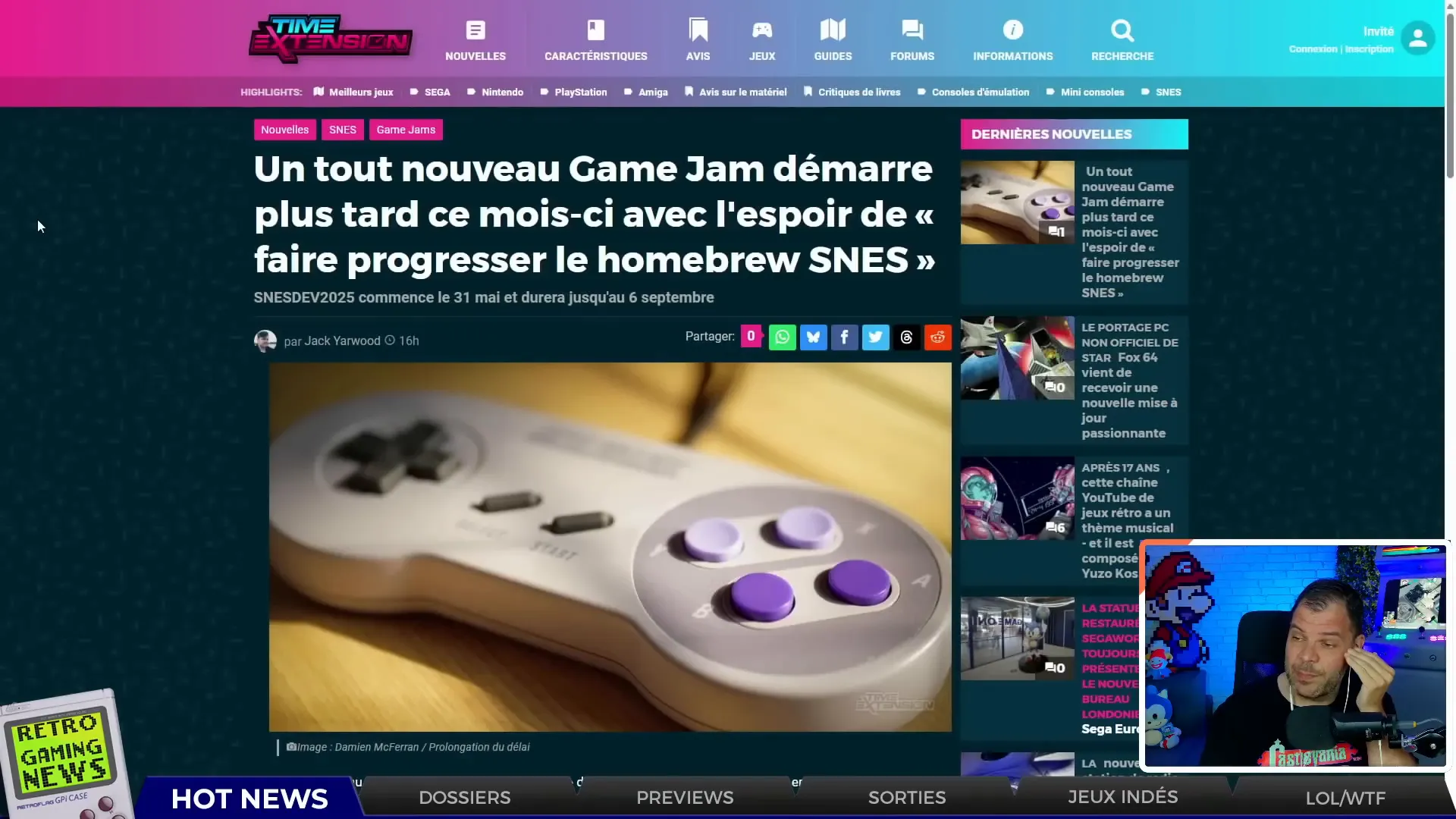 SNES Game Jam 2025