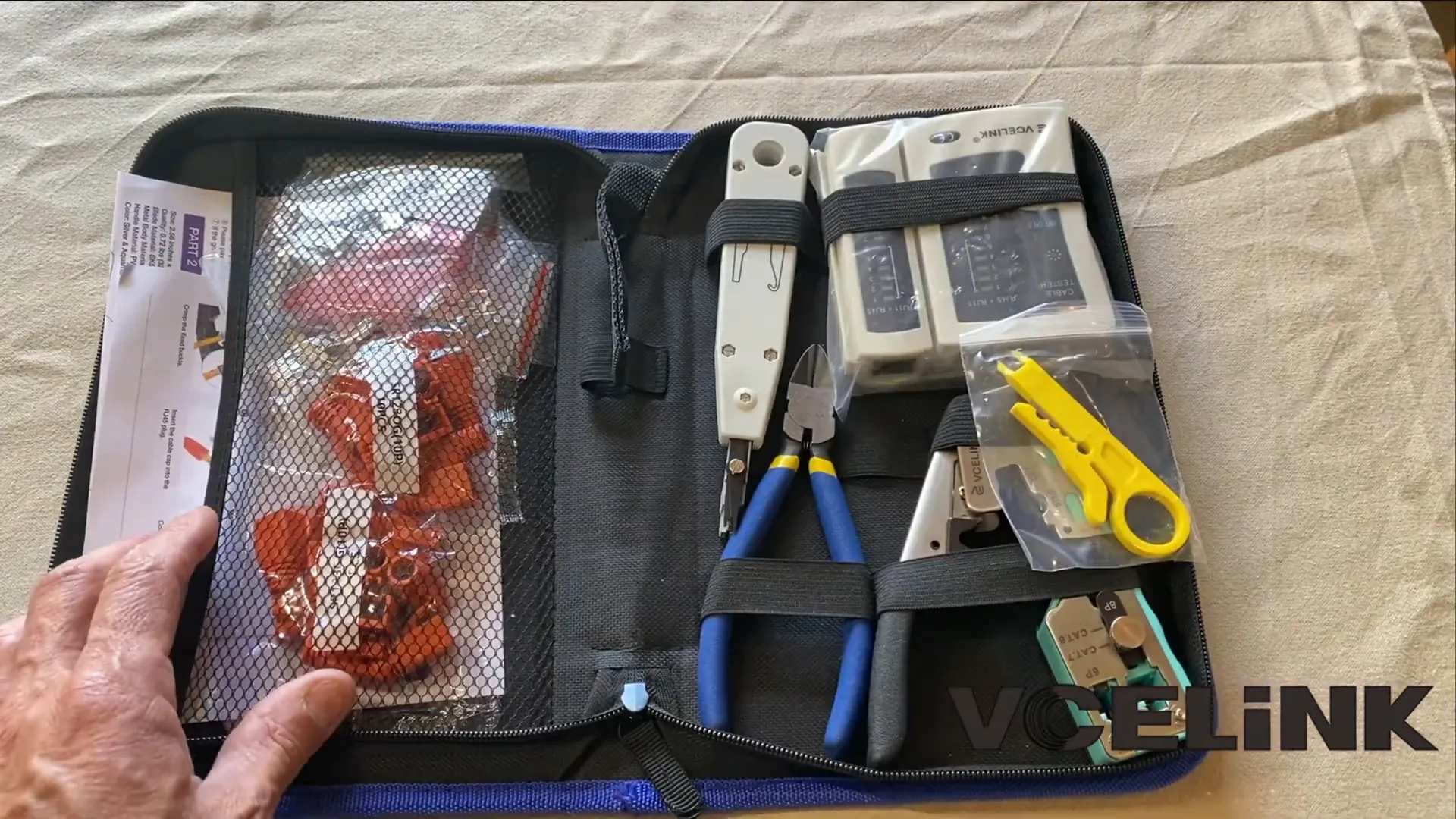 Présentation du kit VCELINK et des outils inclus