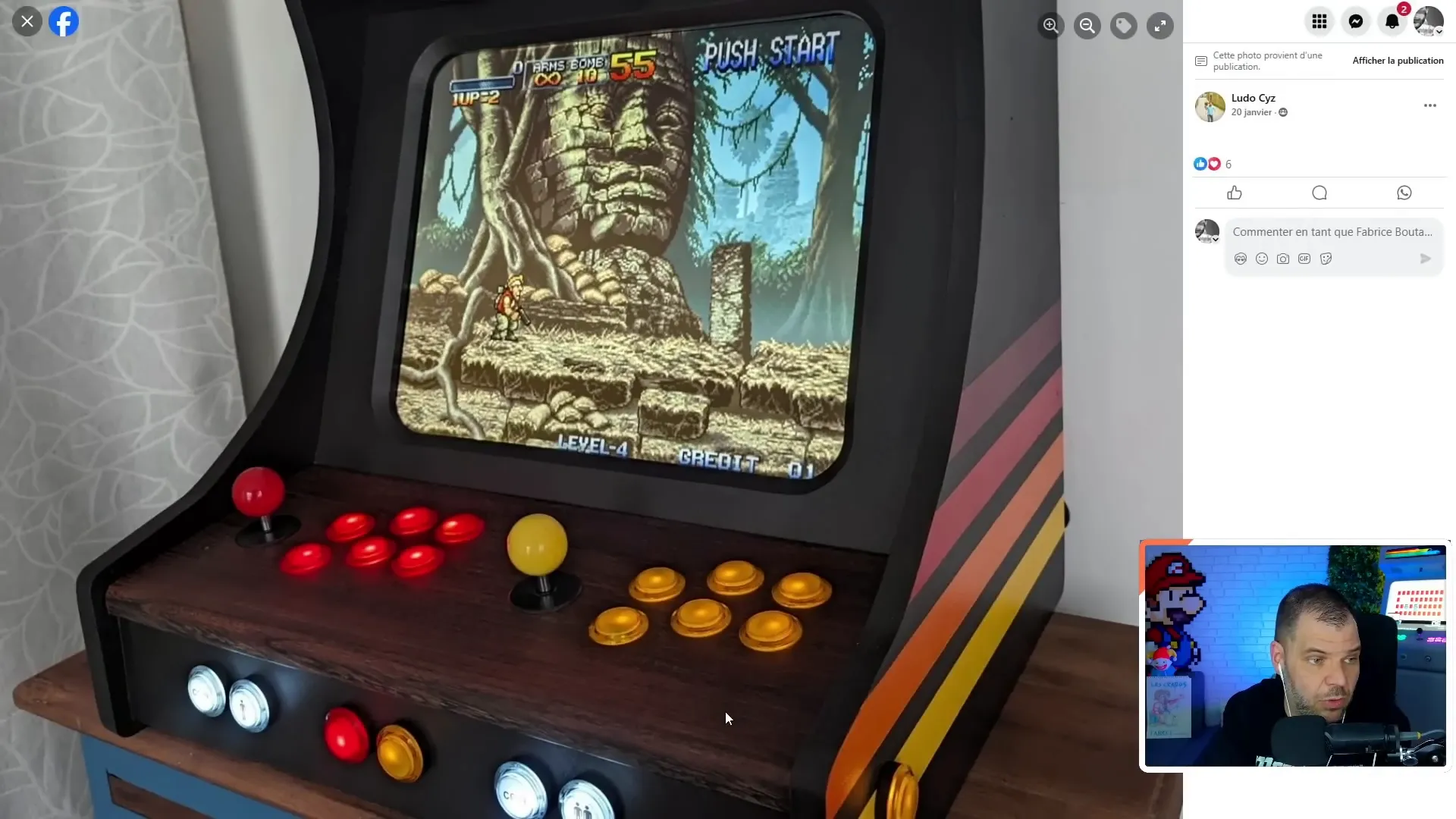 Bartop de Daniel avec rangement intégré.