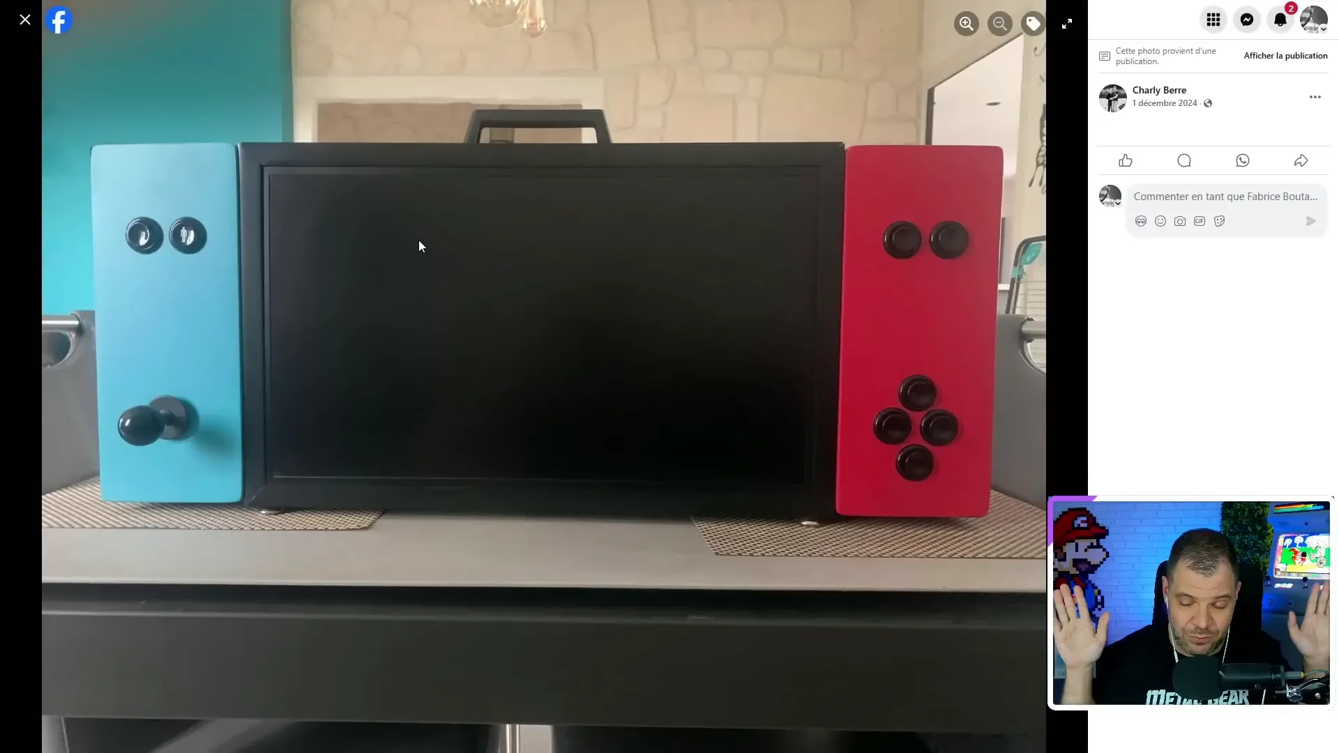 Valise TV switch gaming.