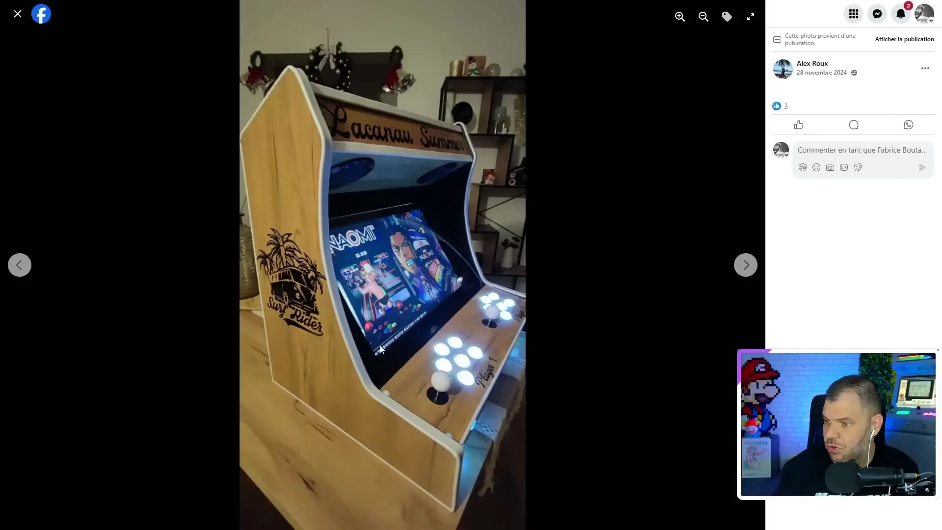 Bartop passe-partout en bois.