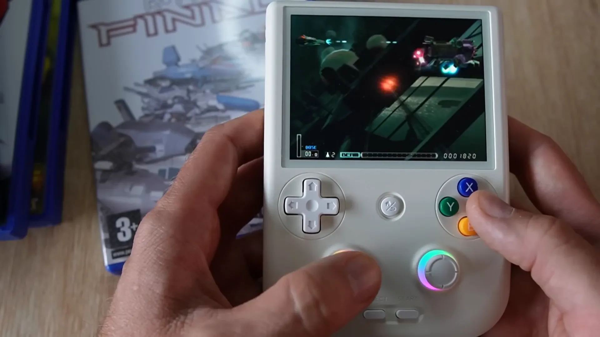 PS2 : jeu tournant bien sur la RG406V