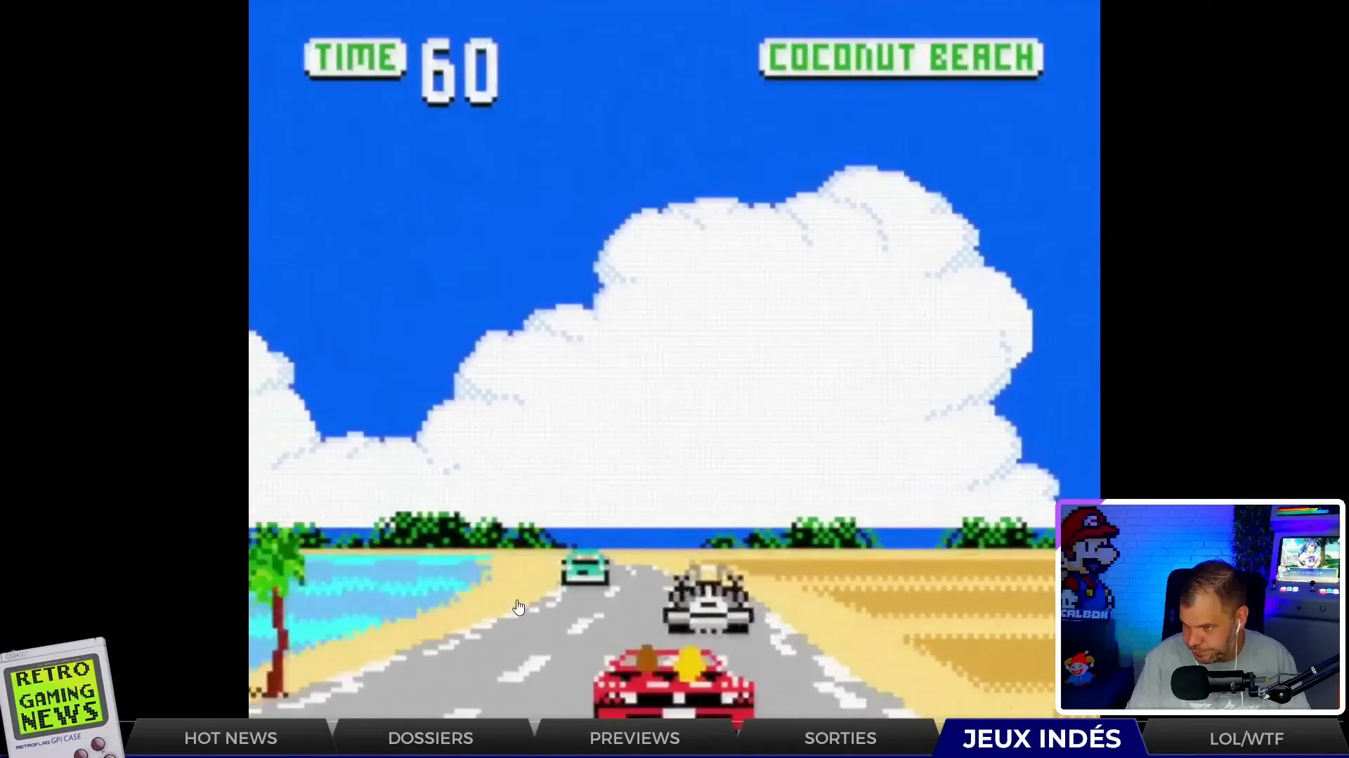 OutRun Game Boy Color : portage technique impressionnant