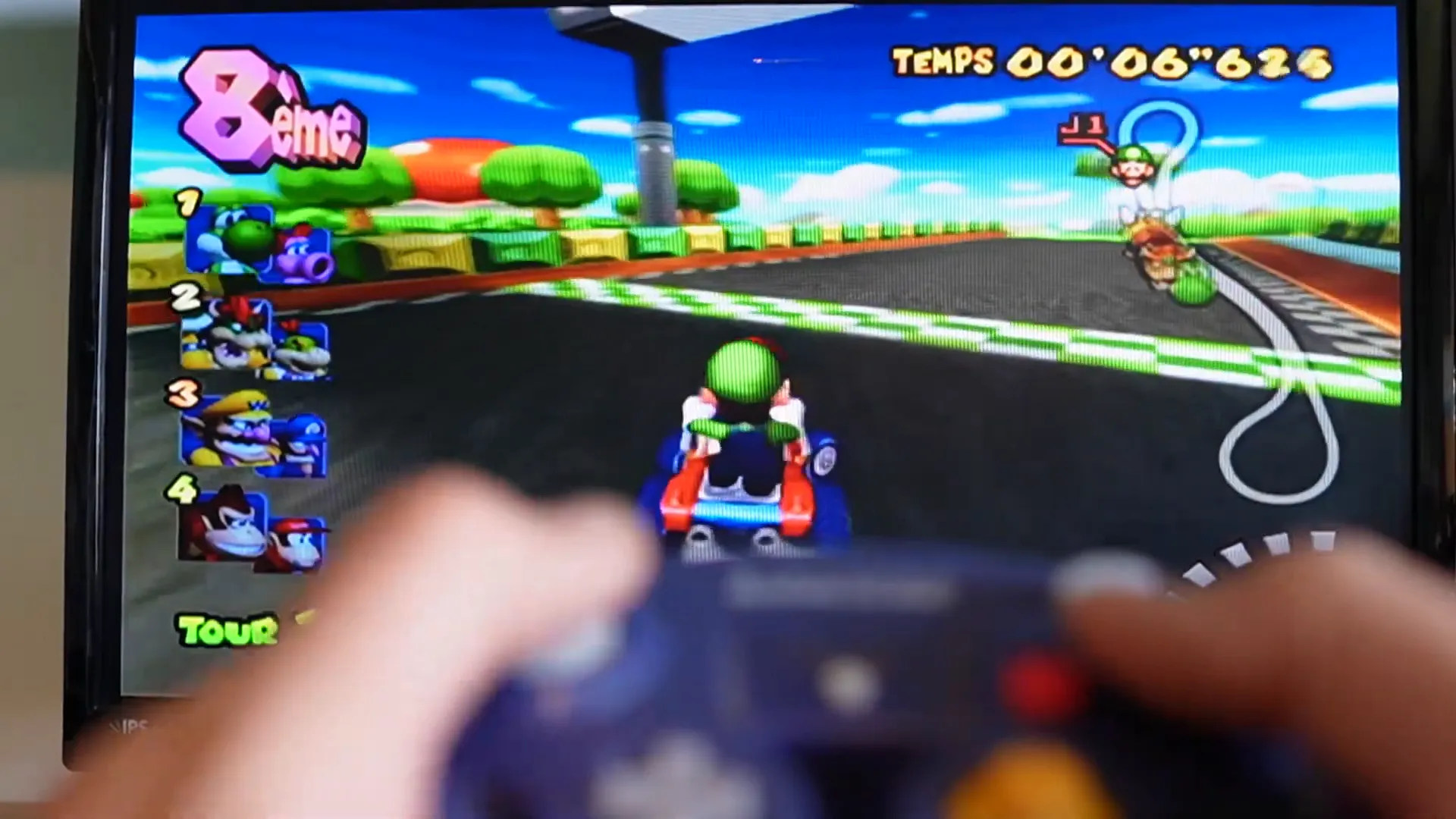 Test de la manette Gamecube, problème de stick