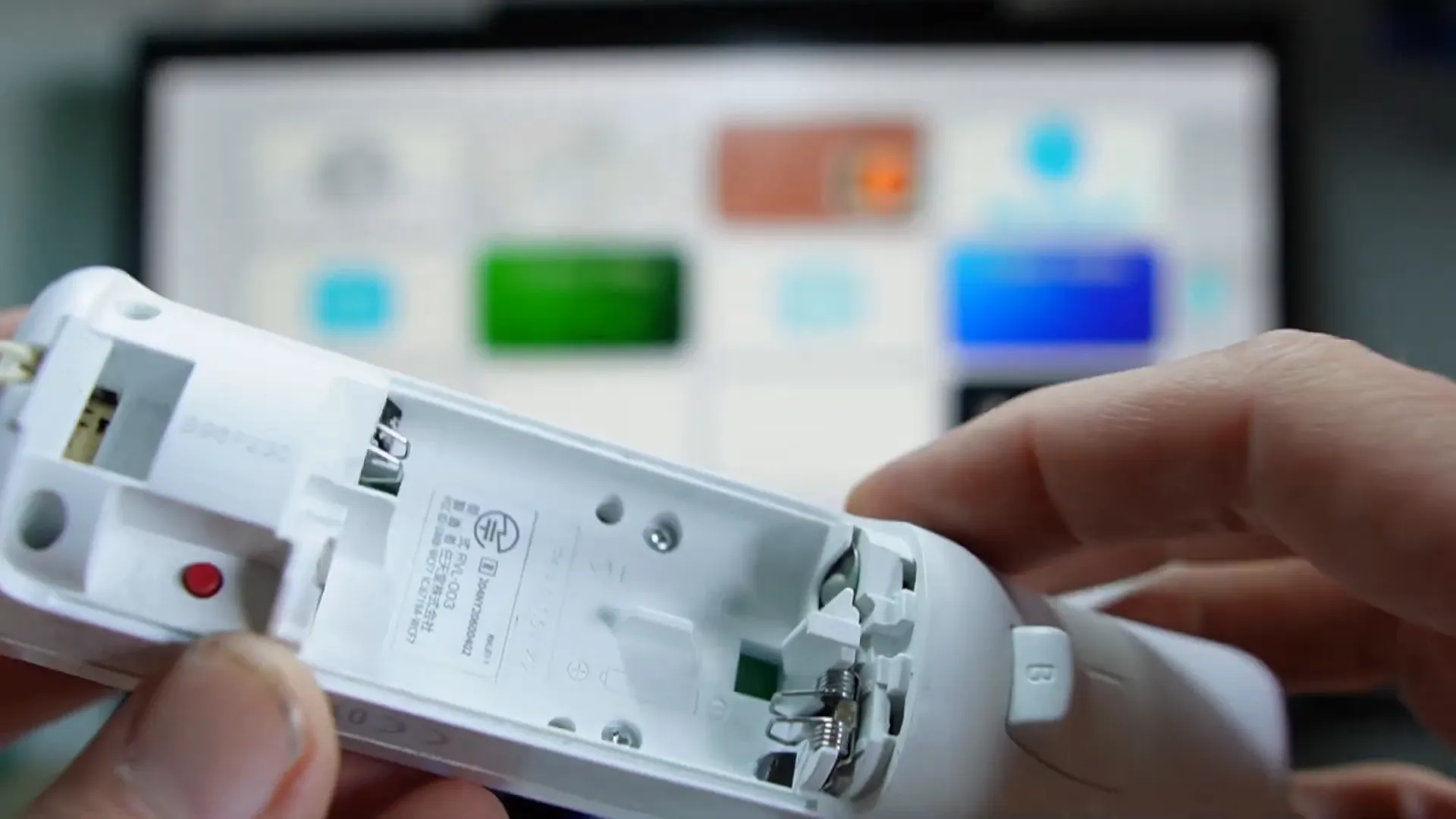 Test des manettes de Wii, oxydation des connecteurs