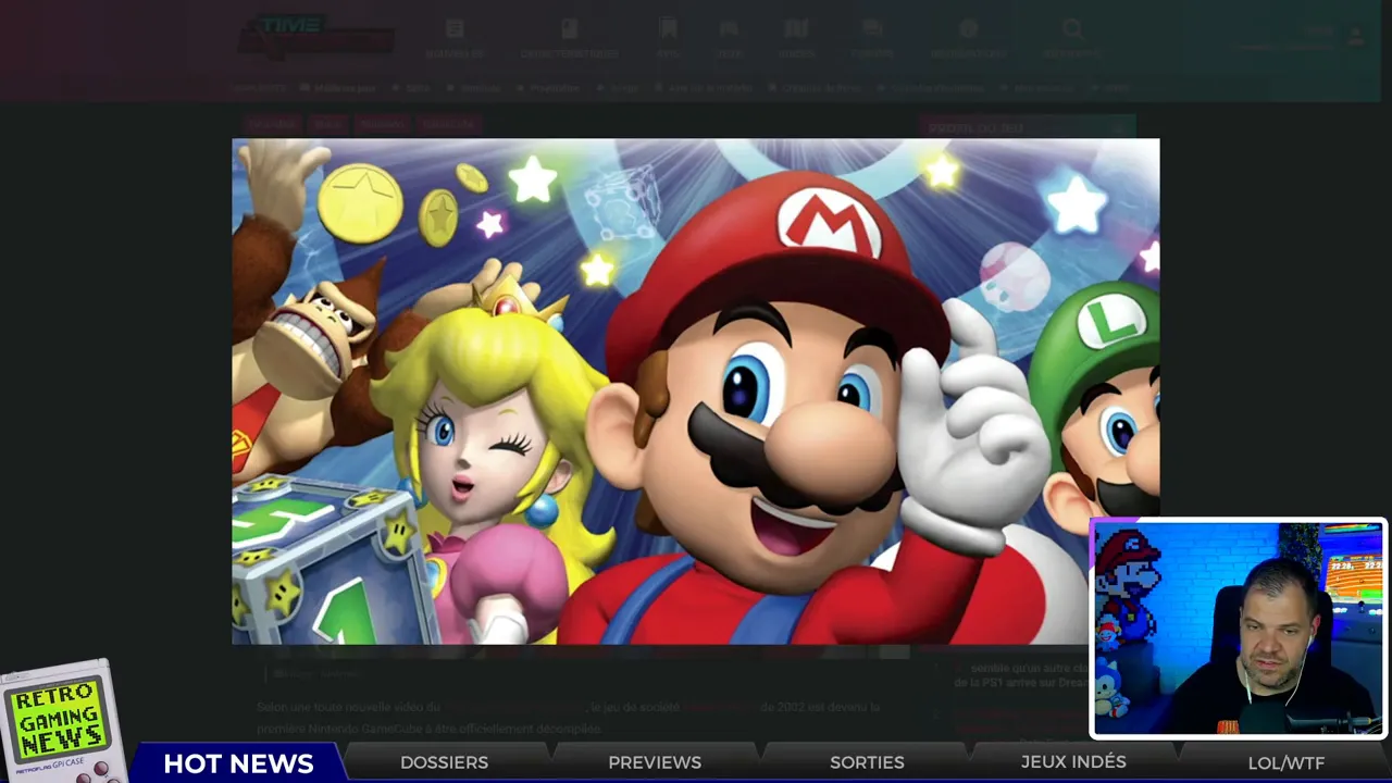 Décompilation de Mario Party 4