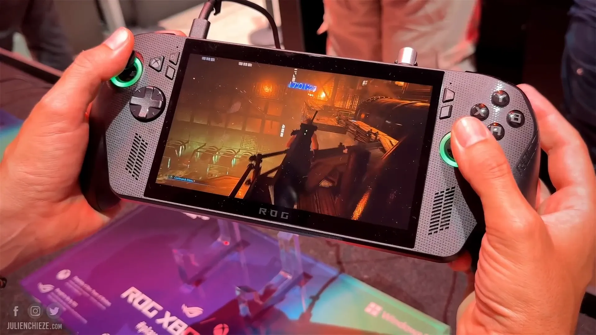Choix des modes de performance sur la ROG Xbox Ally