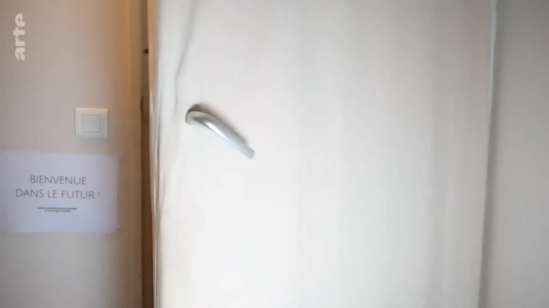 L'entrée de l'appartement du futur