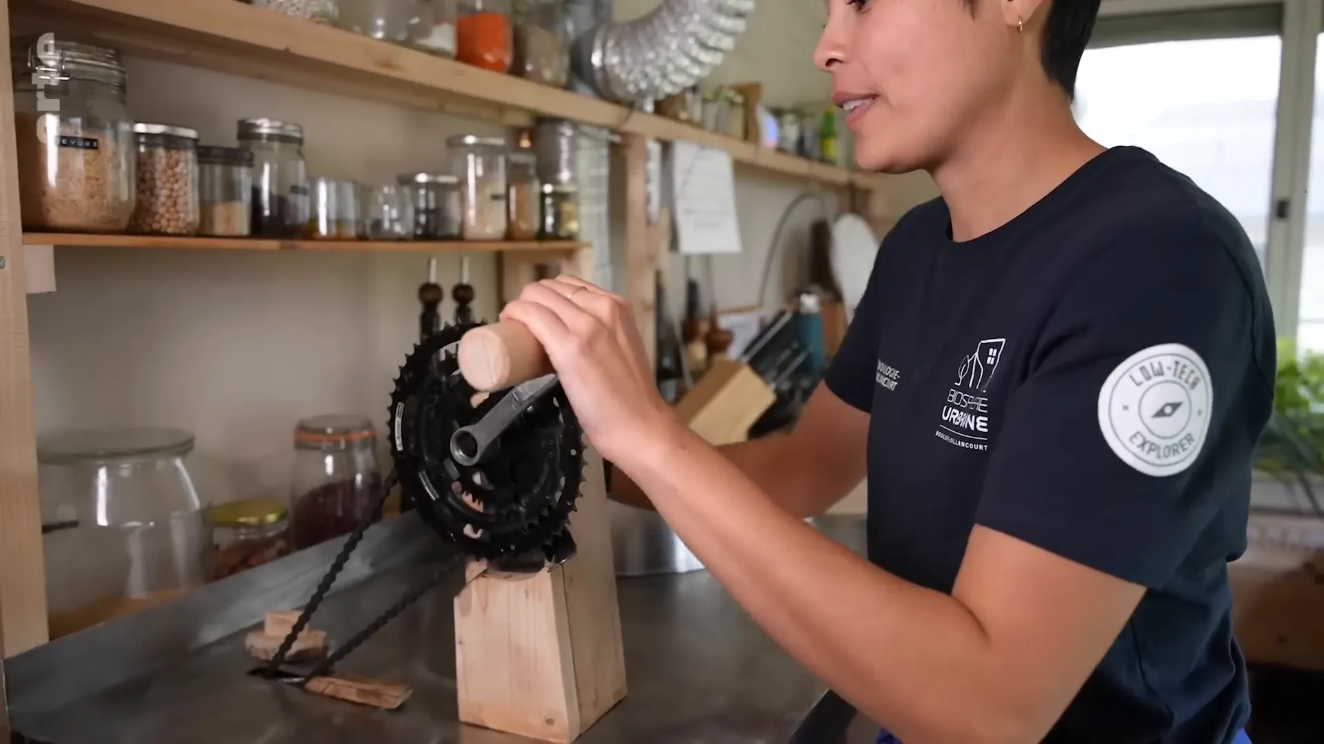 Système de compostage avec larves de mouches