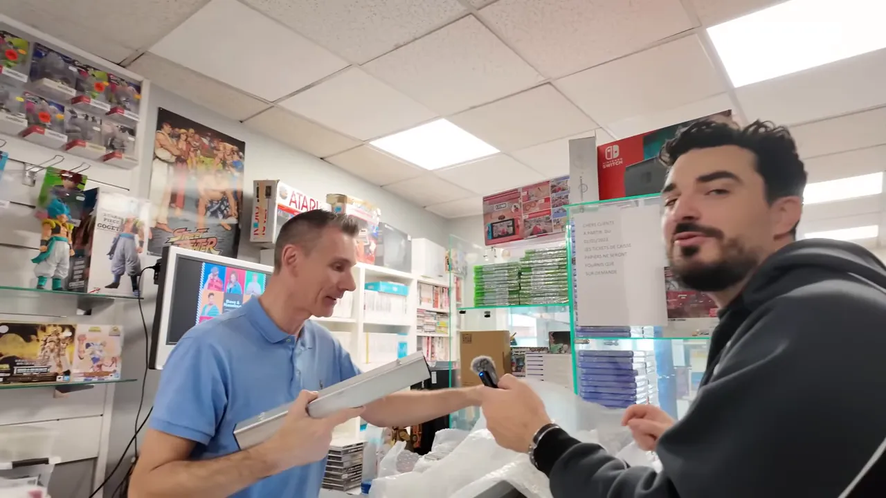 Le néon PlayStation 2 offert par Frédéric