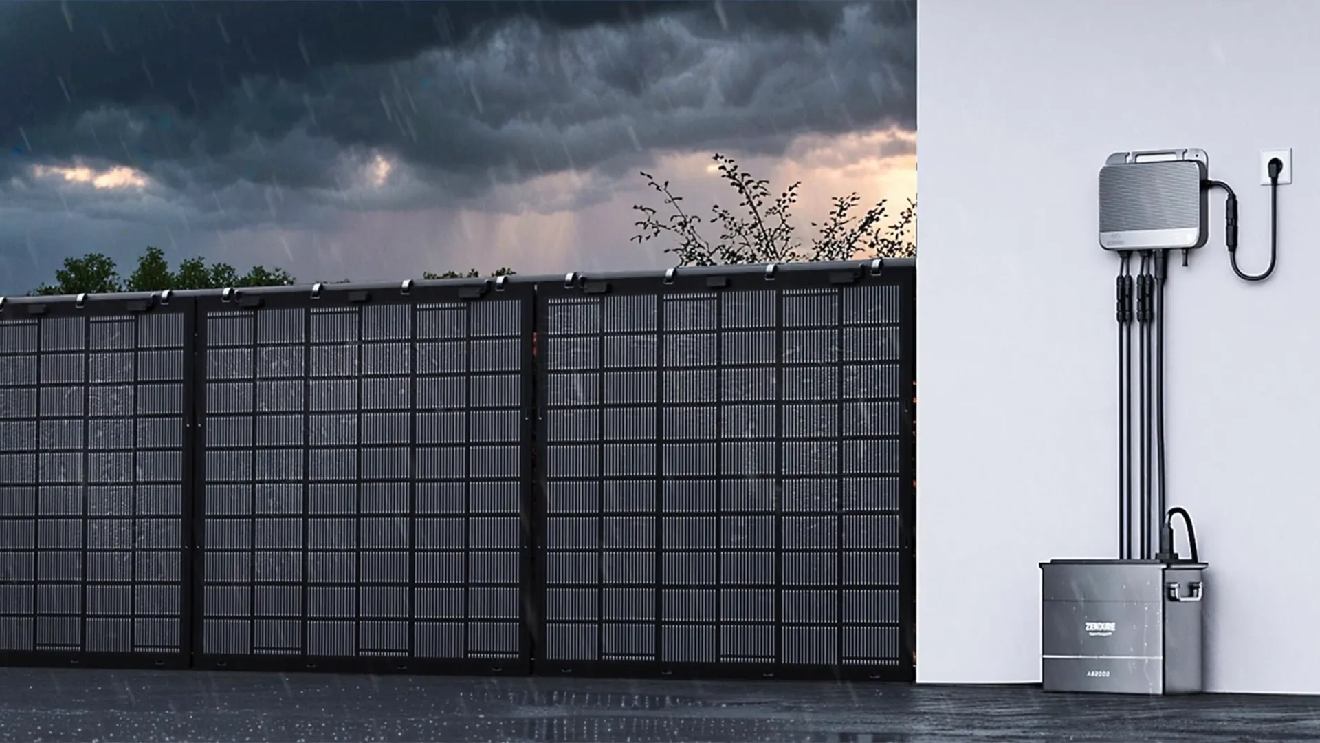 Branchement des panneaux solaires Zendure au micro-onduleur Solar Flow 800