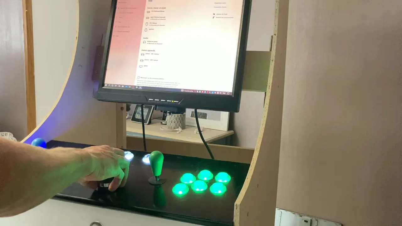 Connexion du spinner (mouvement gauche-droite) et test