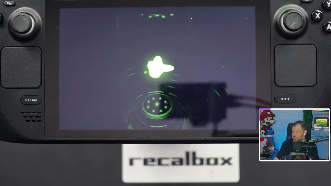 Compteur FPS affiché dans Xemu pendant l’émulation Xbox sur Recalbox