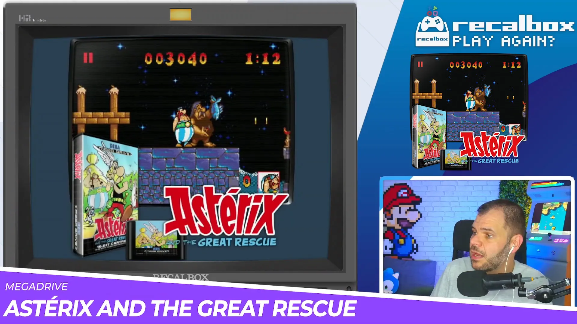 Asterix and the Great Rescue sur Megadrive