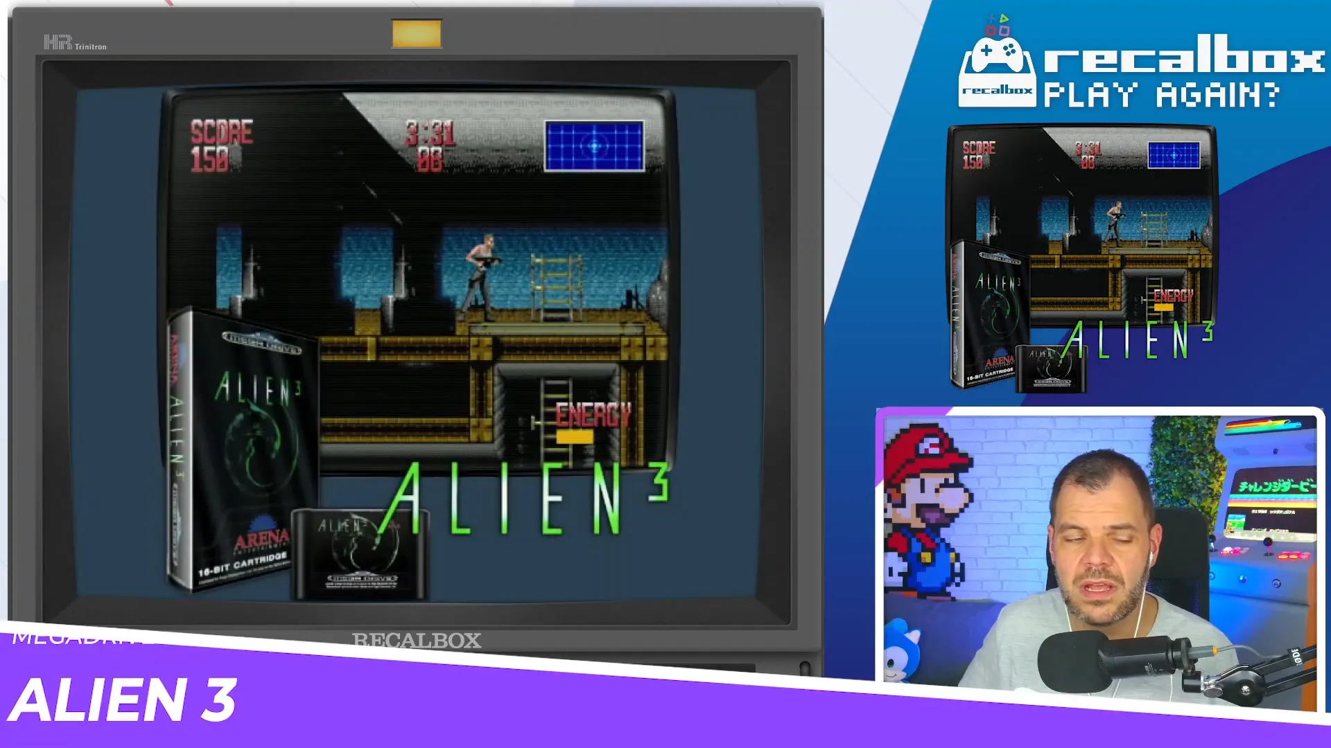 Alien 3 sur Megadrive
