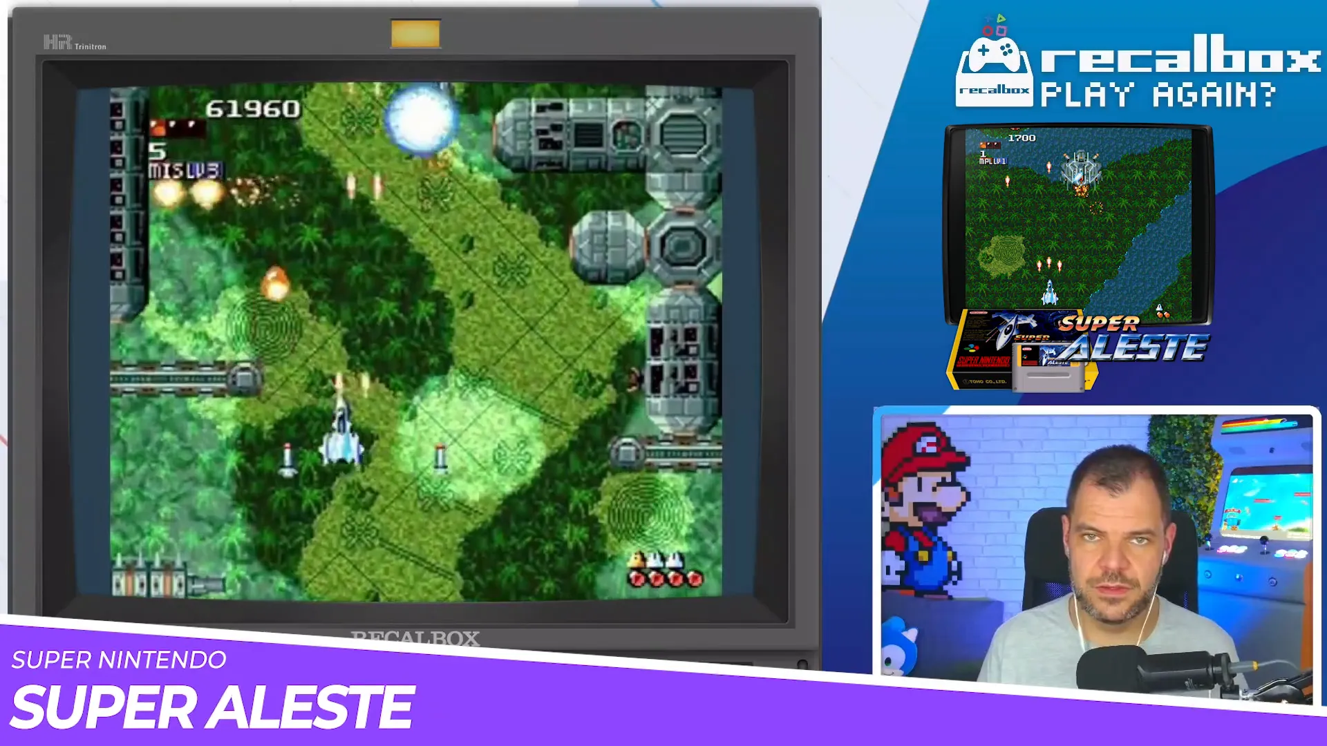 Super Aleste sur Super Nintendo