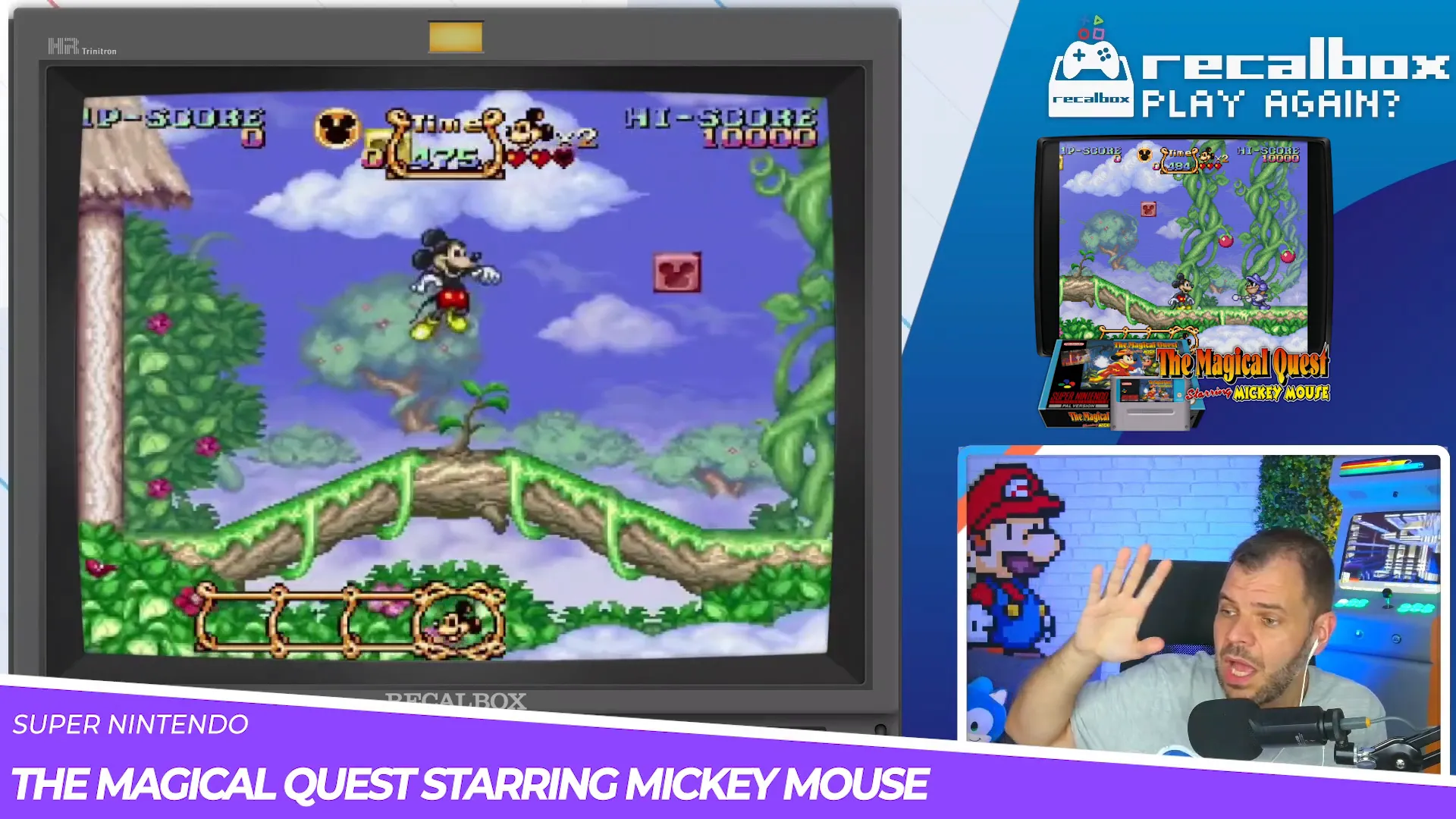 The Magical Quest sur Super Nintendo