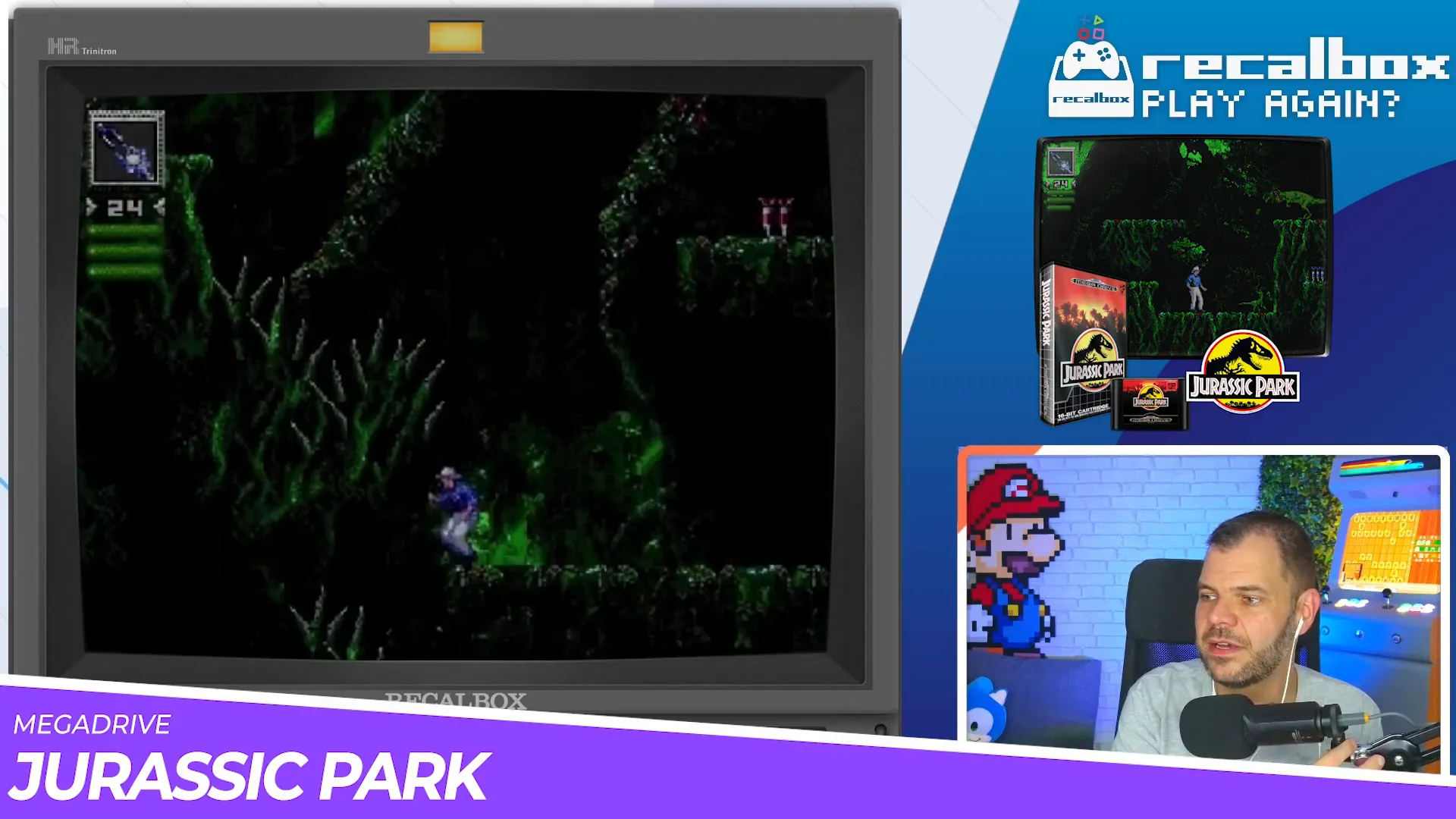 Jurassic Park sur Megadrive