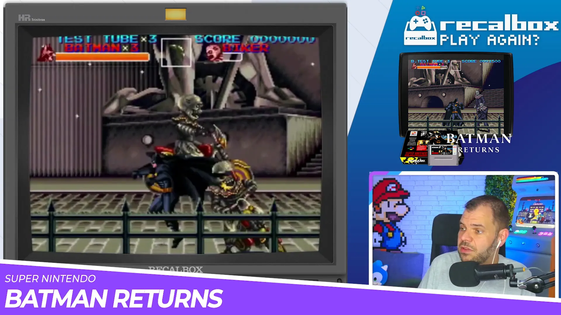Batman Returns sur Super Nintendo