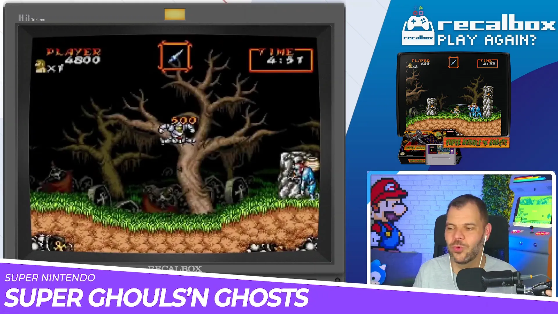 Super Ghouls 'n Ghosts sur Super Nintendo
