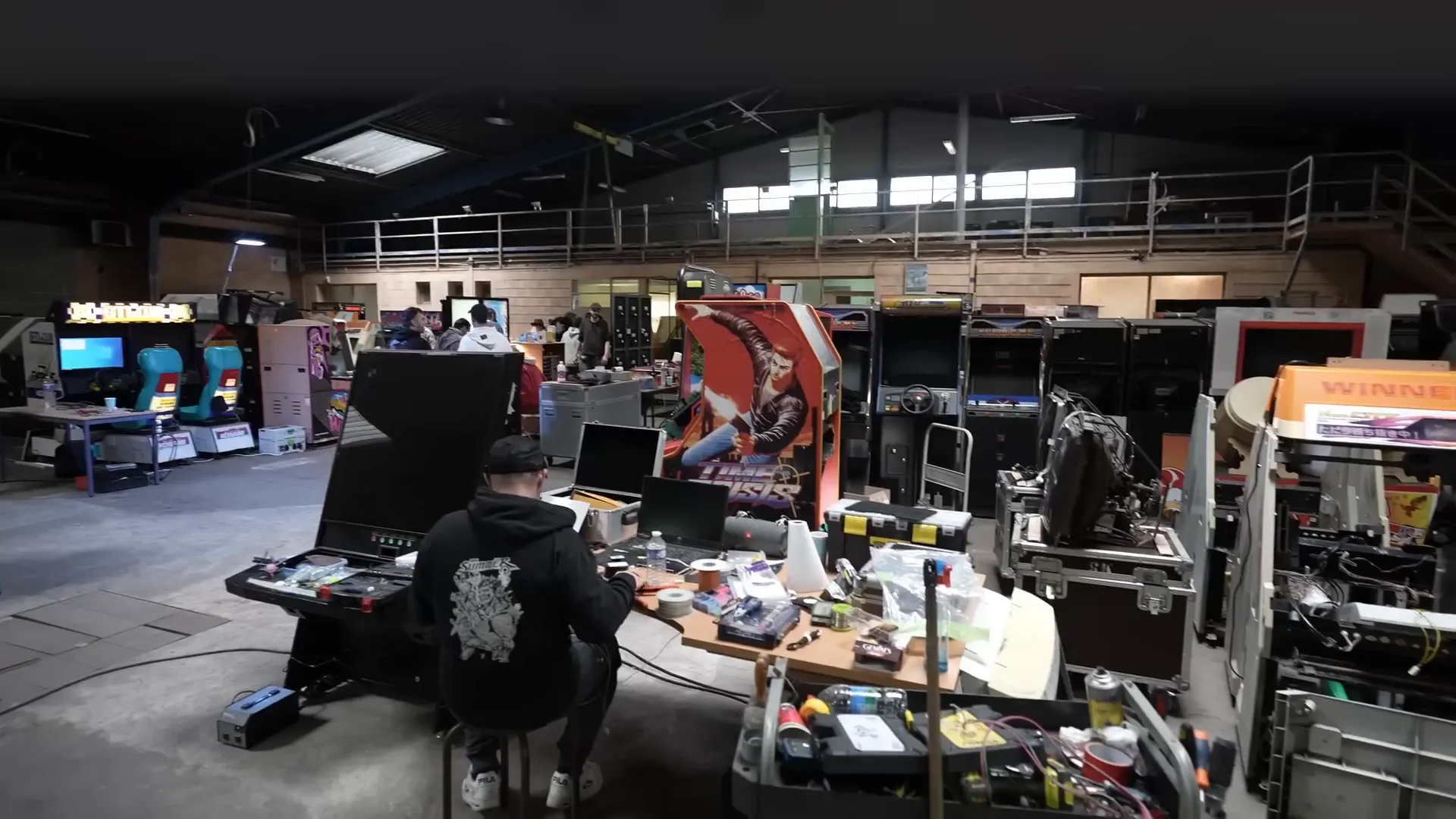 Atelier de réparation de bornes d'arcade HFSPlay